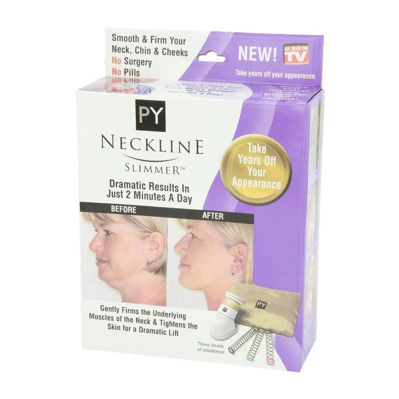 Neckline Slimmer & Toning System – Double Chin Remover & Neck Exerciser | جهاز تنحيف الرقبة وشد الذقن المزدوج – تمارين شد الرقبة والوجه