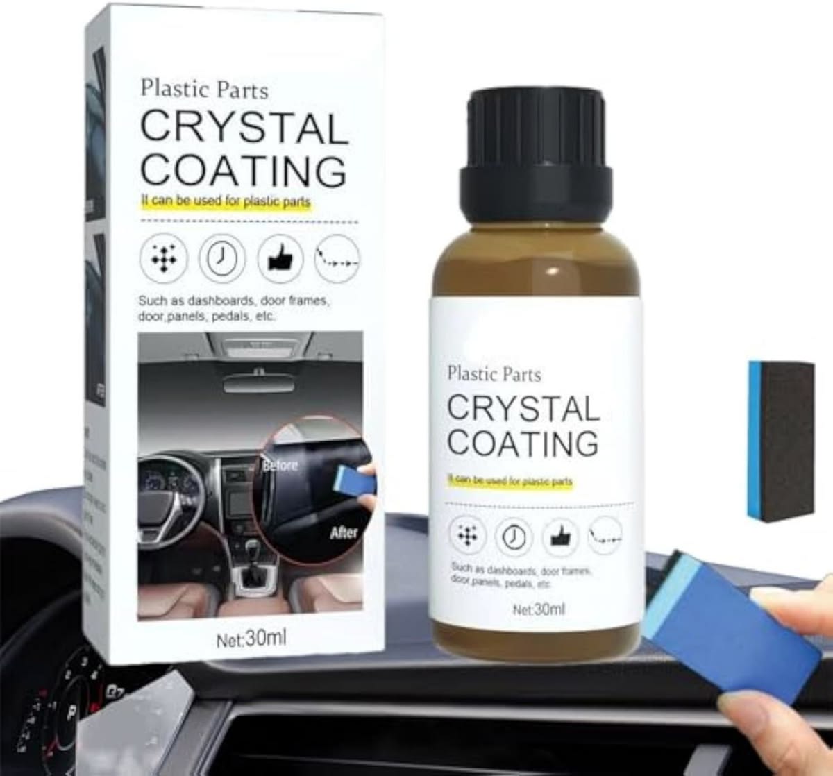 CRYSTAL COATING POLISH BOTH FOR CARS AND CLEANING PURPOSE  FREE SHIPPING ACROSS UAE