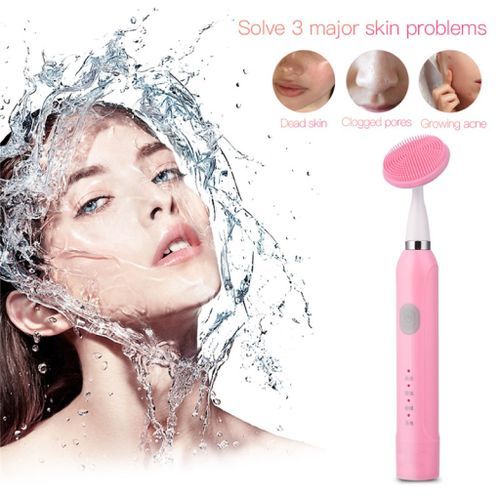 Homeroye 4-in-1 Sonic Vibration Beauty Meter &amp; Facial Cleansing Brush | جهاز هوميروي ٤ في ١ للتنظيف والتدليك بالاهتزاز الصوتي