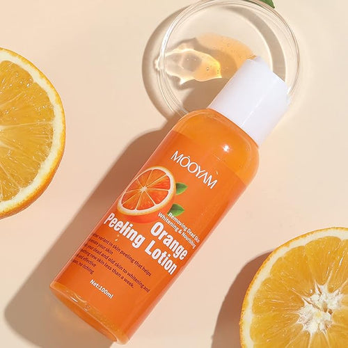 Mooyam Orange Peeling Lotion – Skin Brightening Exfoliating (100ml) | لوشن مويام بتقشير البرتقال – لتفتيح وتجديد البشرة (١٠٠ مل)
